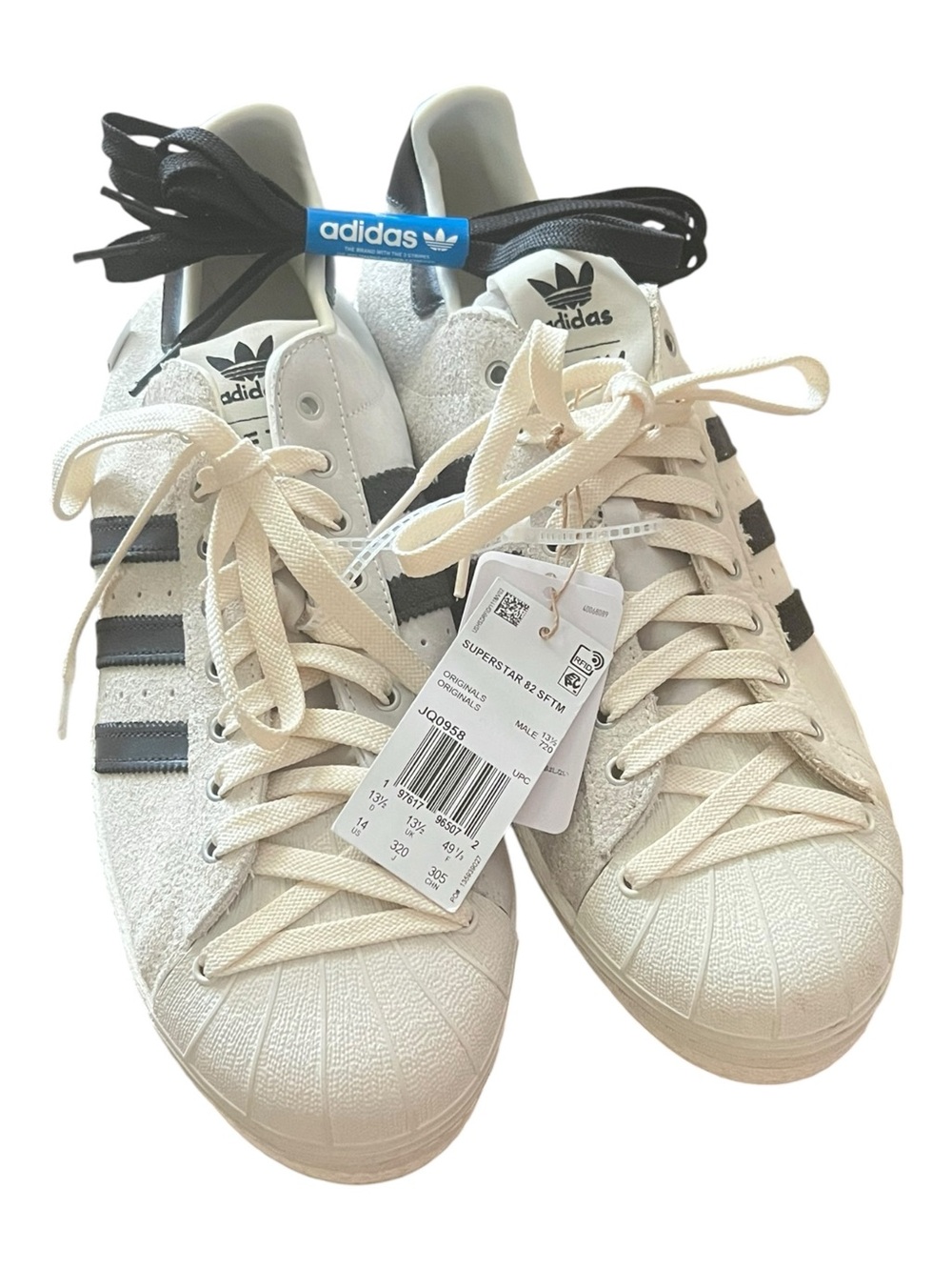 RARE Adidas x Song for the Mute Superstar 82 White Black Men's Size 14 NWOB